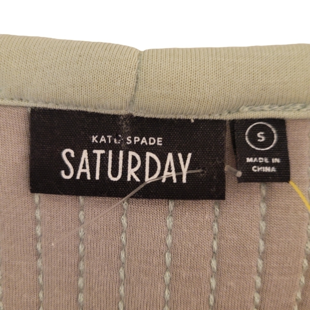 Kate Spade Saturday Quilted Sponge Bodycon Tank Dress in Mint Green•S - Picture 11 of 14